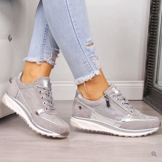 Ginevra - Orthopedic Sneakers with Zipper