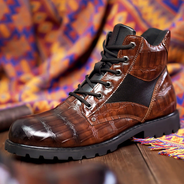 Damian | Chelsea Boots from Crocodile Leather