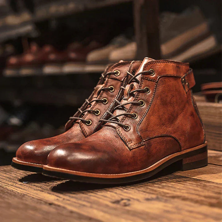 Liam™ | Leather High Boots for Men