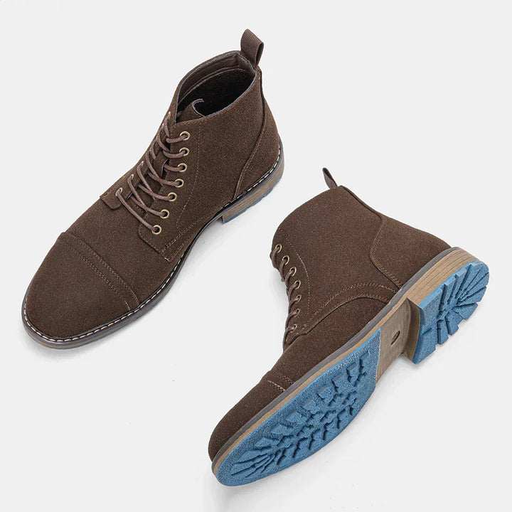 Stefan | Vintage Derby Style Leather Boots