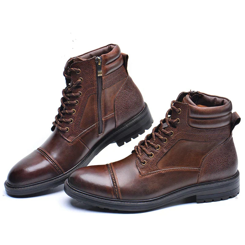 Nathan | Premium Leather Boots for Men