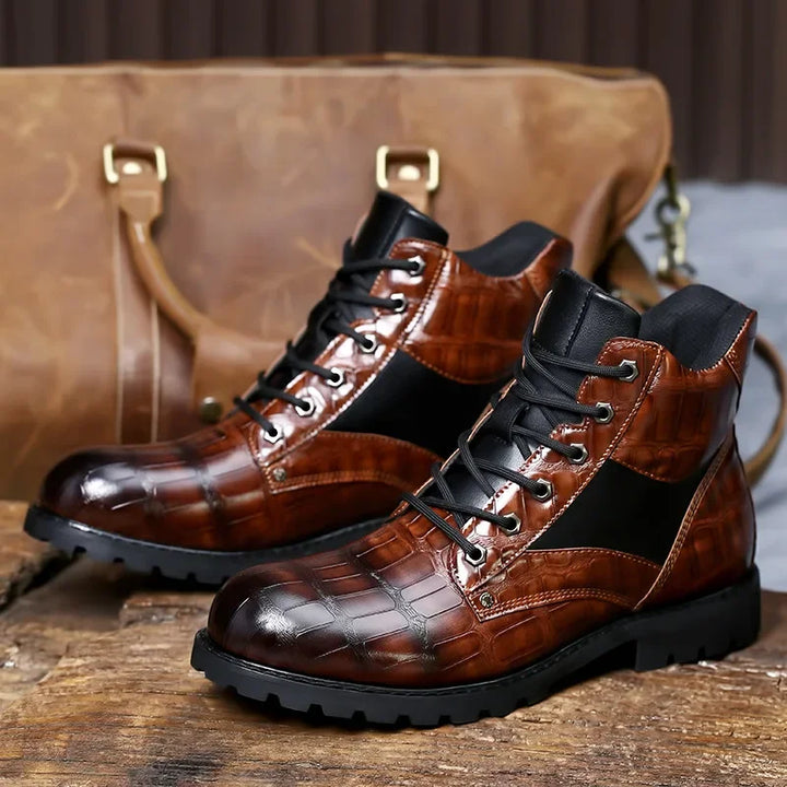 Damian | Chelsea Boots from Crocodile Leather