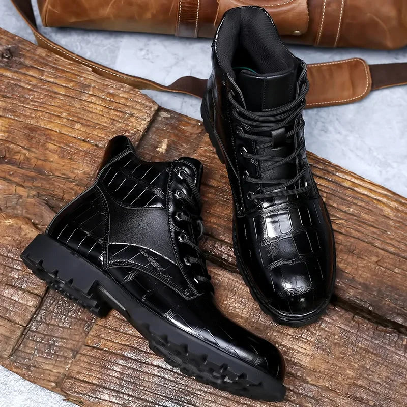Damian | Chelsea Boots from Crocodile Leather