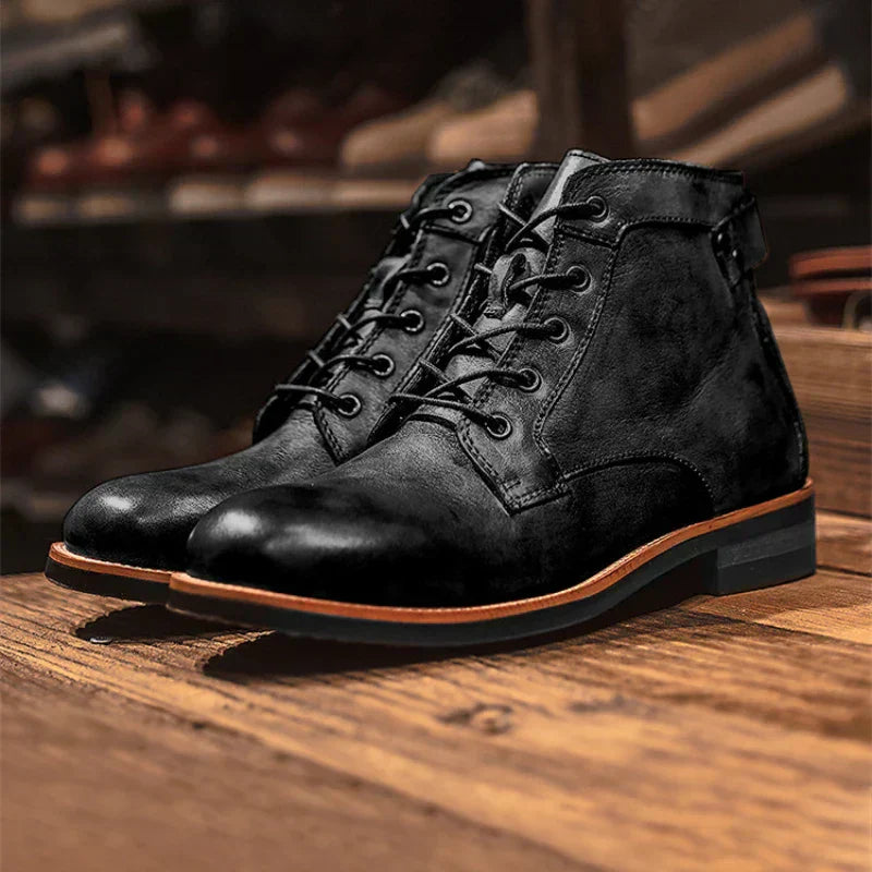Liam™ | Leather High Boots for Men