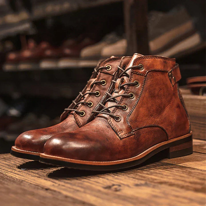 Liam™ | Leather High Boots for Men