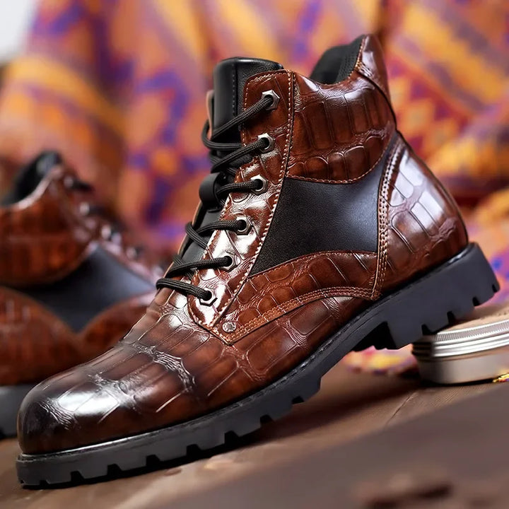 Damian | Chelsea Boots from Crocodile Leather