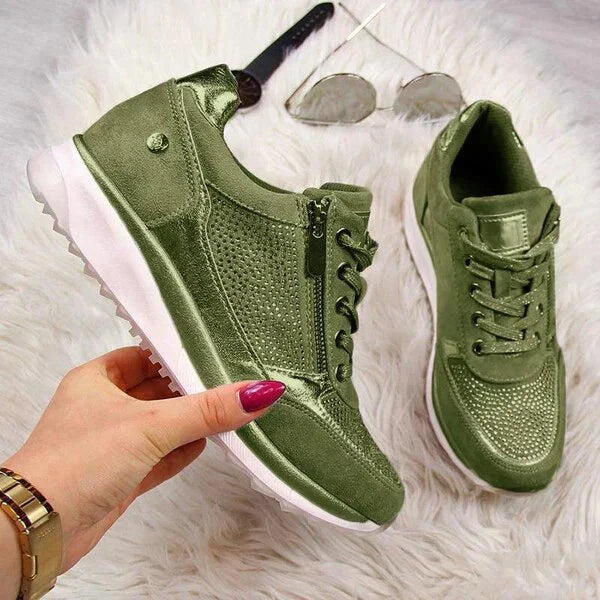 Ginevra - Orthopedic Sneakers with Zipper